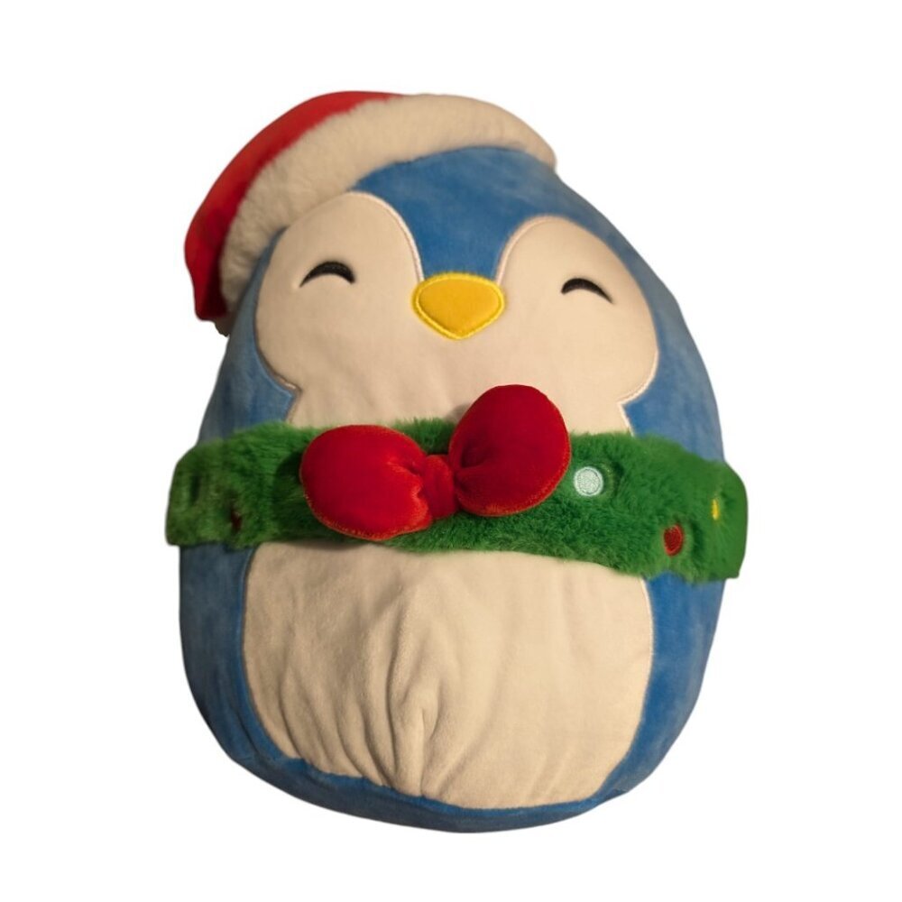 NEW Squishmallow Penguin | Puff Santa 12"